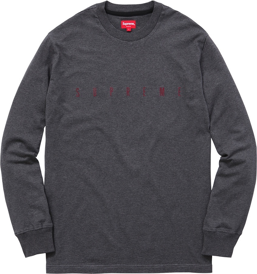 Micro Stripe L/S Top